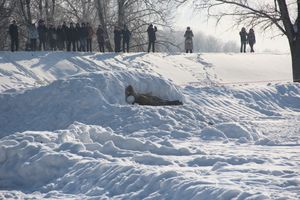 В Великих Луках реконструировали подвиг Александра Матросова (12+)(ФОТО)