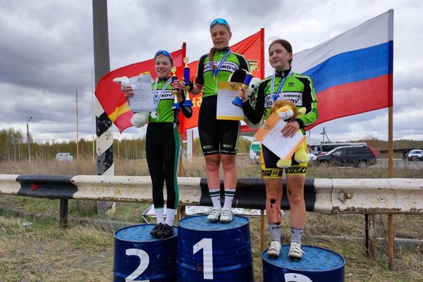 Великолучанки поднялись на пьедестал Первенства России по велосипедному спорту (ФОТО)