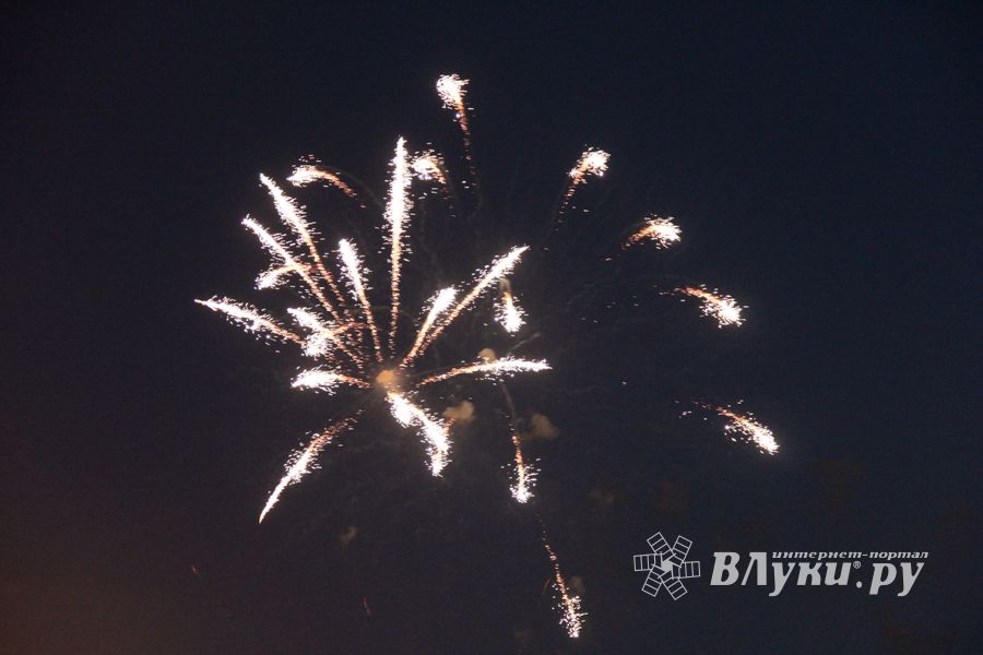 Праздничный салют в честь Дня Победы был дан в Великих Луках (ФОТО)