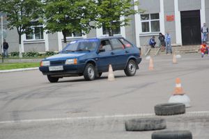 В Невеле состоялся финал по автоспринтслалому