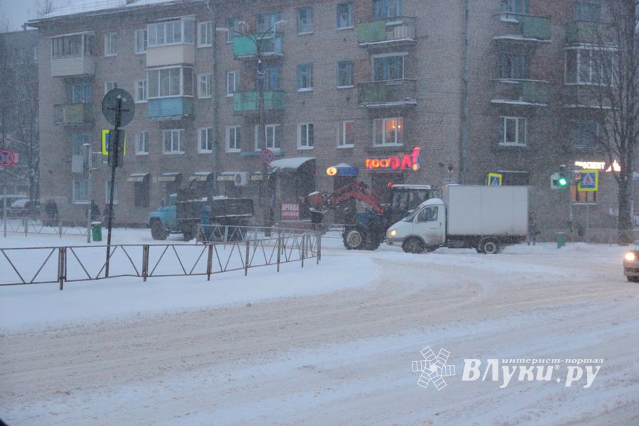 Великие Луки заносит снегом (фото)