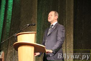 Церемония закрытия 18-й Международной встречи воздухоплавателей в Великих Луках, торжественное награждение