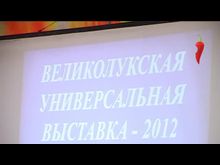 Перец-Рапид: 3-я Великолукская универсальная выставка