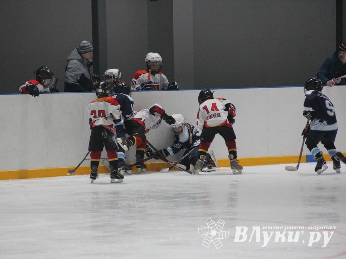 Товарищескике хоккейные игры между детскими командами прошли в Великих Луках (ФОТО)