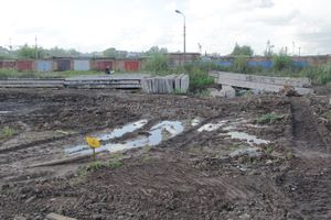 Расчистка местности для строительства путепровода в Великих Луках продолжается (ФОТО)