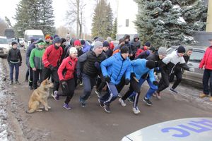 Легкоатлетический пробег Великие Луки — деревня Чернушки