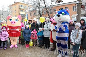 Открытие супермаркета «Тележка» в Великих Луках