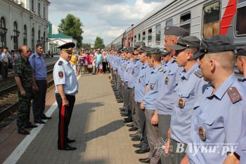  Псковские полицейские отправились на Северный Кавказ