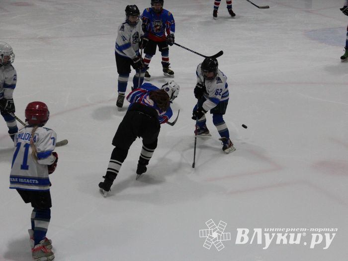 В Великих Луках прошел детский Открытый турнир по хоккею (ФОТО)