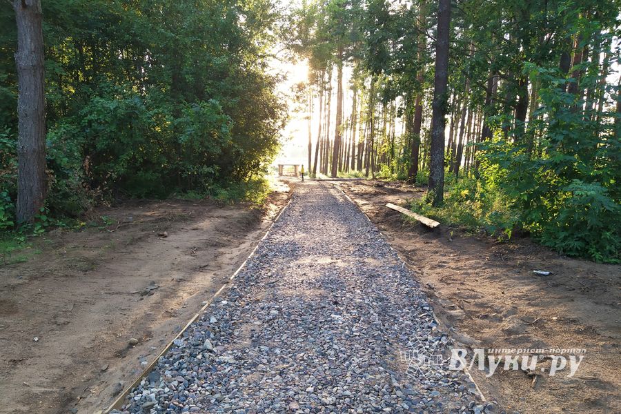 В «Парке без границ» появляются беседки (ФОТО)