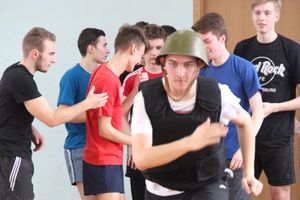 Конкурс «А ну-ка, парни!» прошёл в великолукской гимназии (фото)