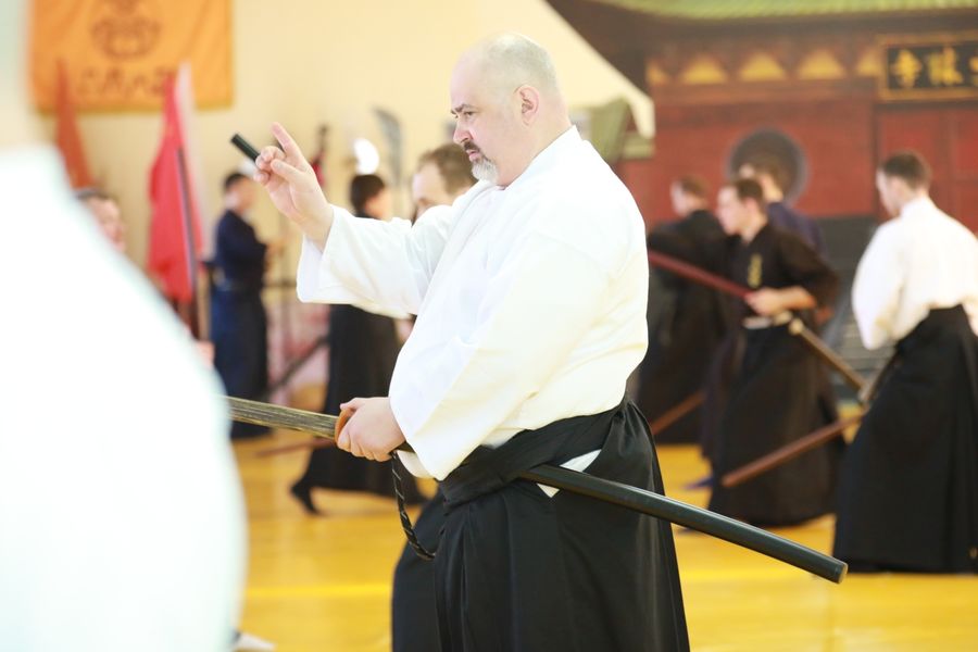 Великолукские последователи иайдзюцу выдержали сложный экзамен (ФОТО)