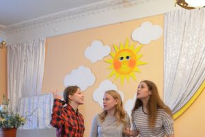 Открытый урок самодеятельного коллектива уличного театра «Балагур» (ФОТО)