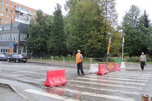 Фотофакт: по улице Дьяконова затруднено движение