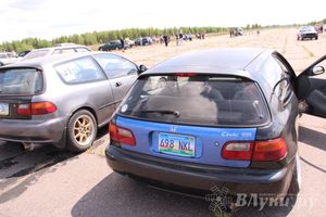 Под Великими Луками прошел второй этап Чемпионата по Drag Racing (фото)