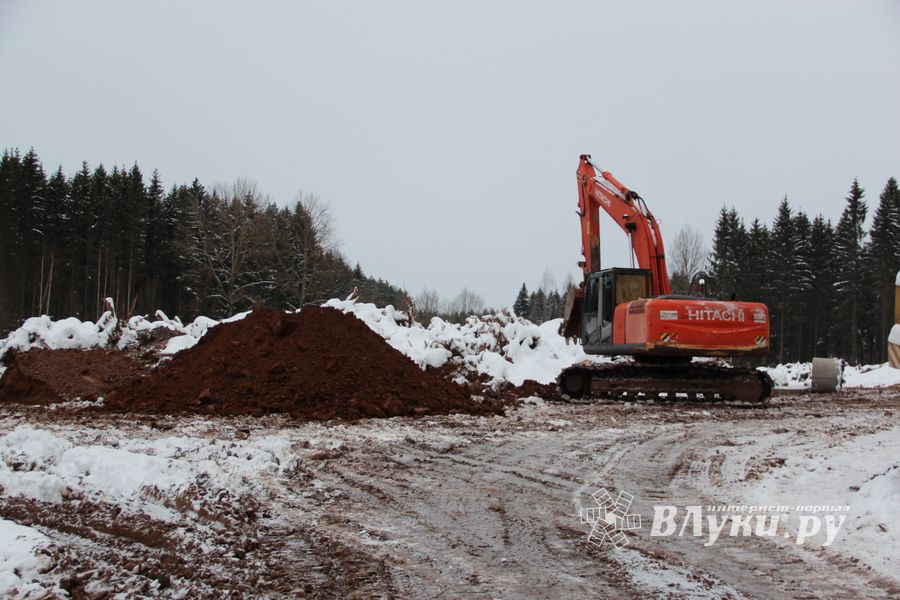 В Великих Луках ведется строительство центра по подготовке велосипедистов (ФОТО)