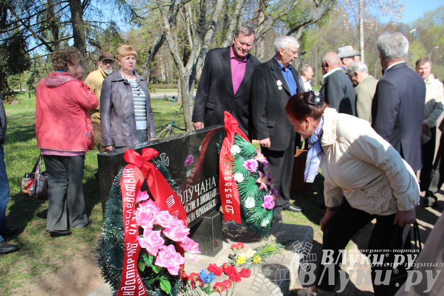 Митинг памяти ликвидаторов аварии на Чернобыльской АЭС