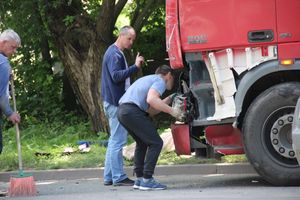 ДТП с фурой на Гагарина (ФОТО)