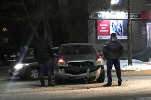 В Великих Луках на Гагарина произошо ДТП (ФОТО)