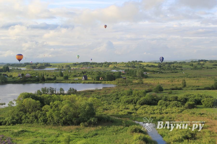 Спортивный полет над Великими Луками (ФОТО)