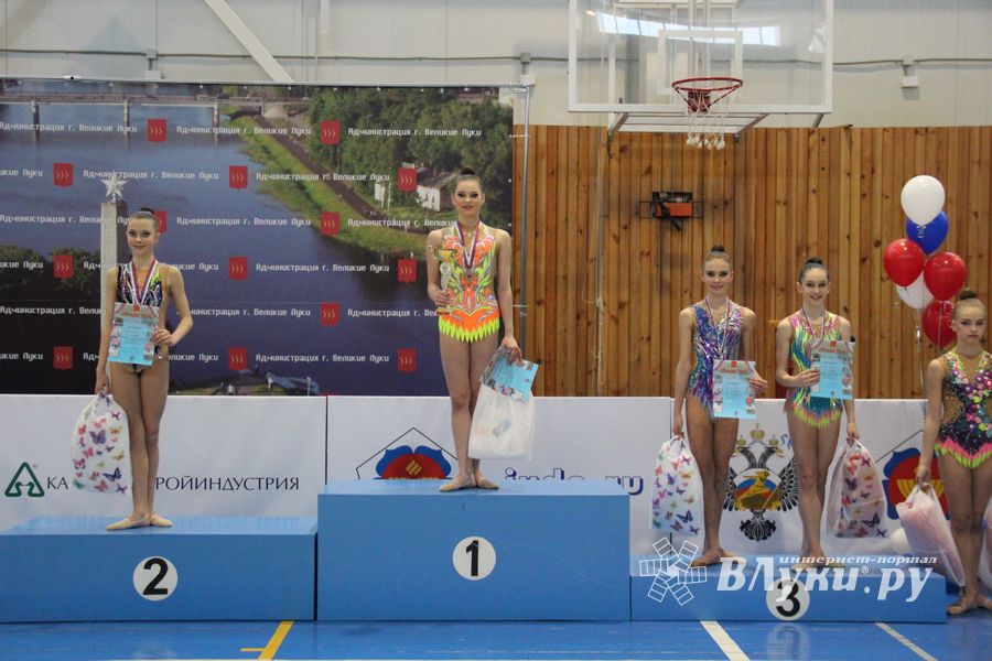 ​В Великих Луках прошли соревнования по художественной гимнастике (ФОТО)