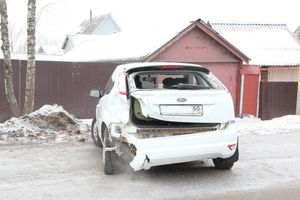 ДТП  в районе улицы 3-й Уд. Армии (ФОТО)