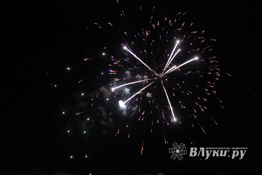 Огненные шоу состоялись над Ловатью (ФОТО)