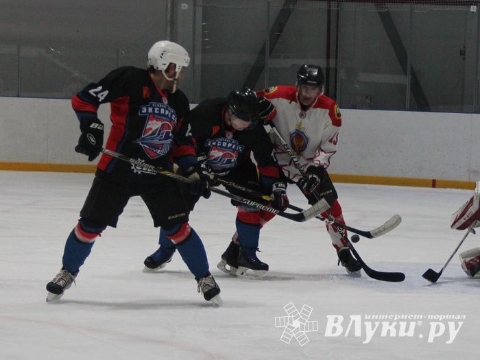 Матч НХЛ прошел в великолукском «Айсберге» (ФОТО)