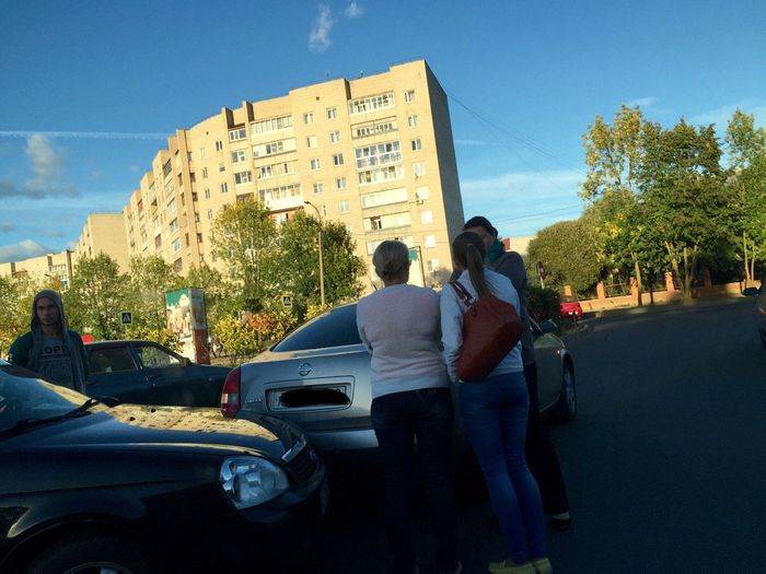 В Великих Луках на улице Вокзальной произошло ДТП (ФОТО)