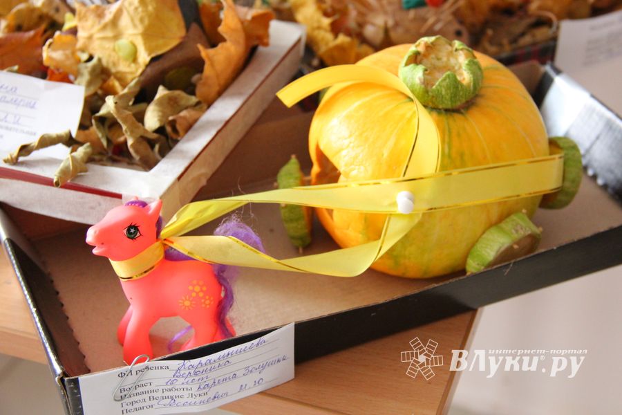 В школу №13 Великих Лук приходила осенняя сказка (ФОТО)