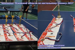 Великолукские спортсмены приняли участие в Чемпионате области по настольному теннису (ФОТО)