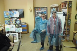 В городской детской библиотеке им. А.Гайдара прошло мероприятие, посвящённое Всемирному дню авиации и космонавтики (фото)