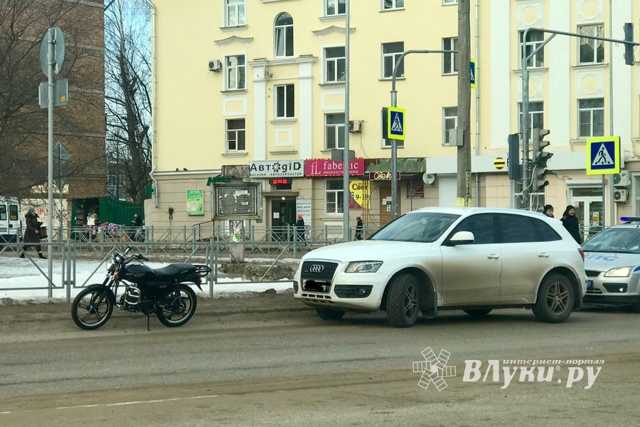 ДТП с участием мотоциклиста и «легковушки» (ФОТО)