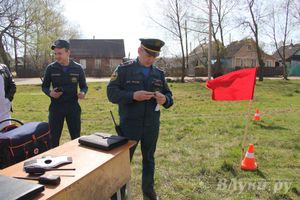 В Великих Луках прошли соревнования пожарных расчетов