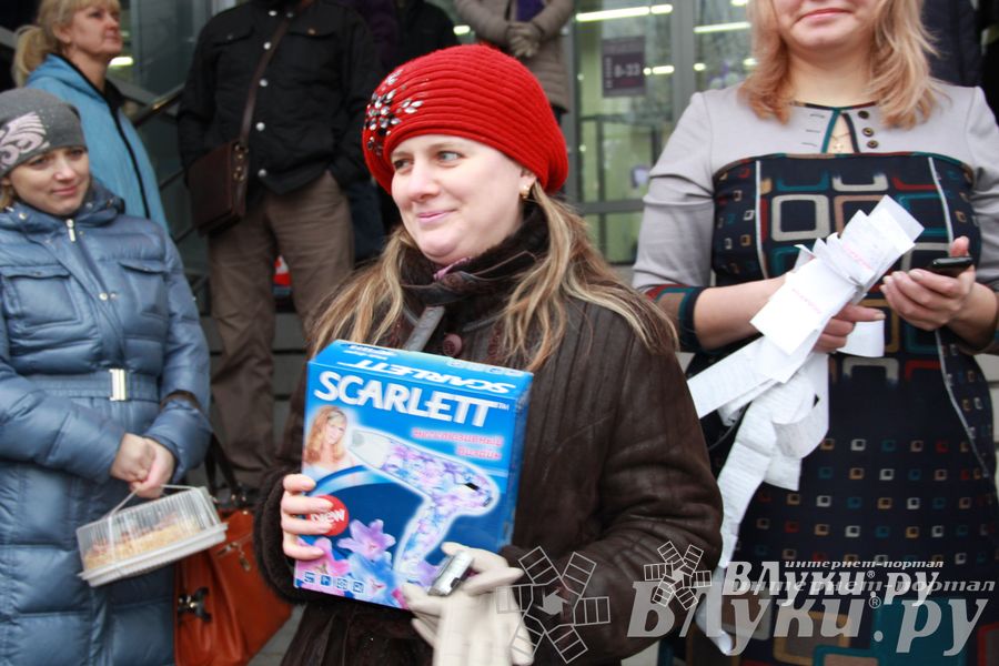 Открытие супермаркета «Тележка» в Великих Луках