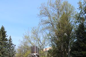 Шар, посвященный 850-летию города, поднялся над Великими Луками (ФОТО)