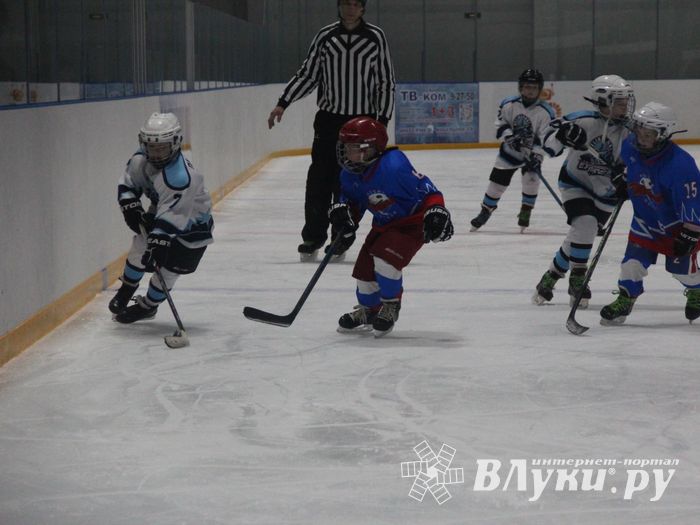 Детский турнир по хоккею прошел в Великих Луках (ФОТО)