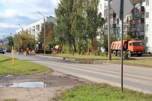 На ул. Гражданской – прорыв водовода (ФОТО)