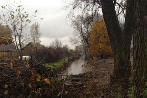 Чистка речки Лазавица