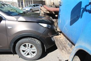 ДТП на перекрёстке Сибирцева/Р.Люксембург (ФОТО)