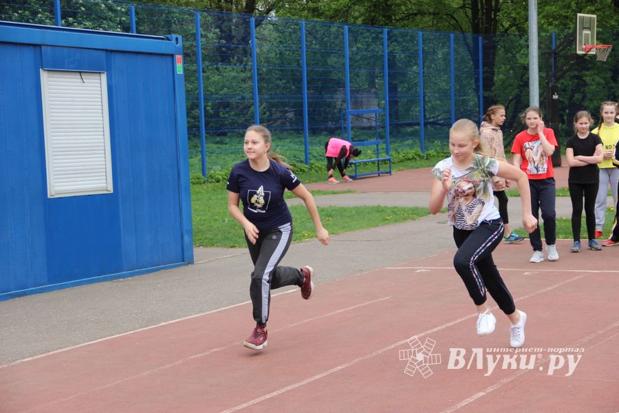 Великолукские школьники сдают ГТО (ФОТО)