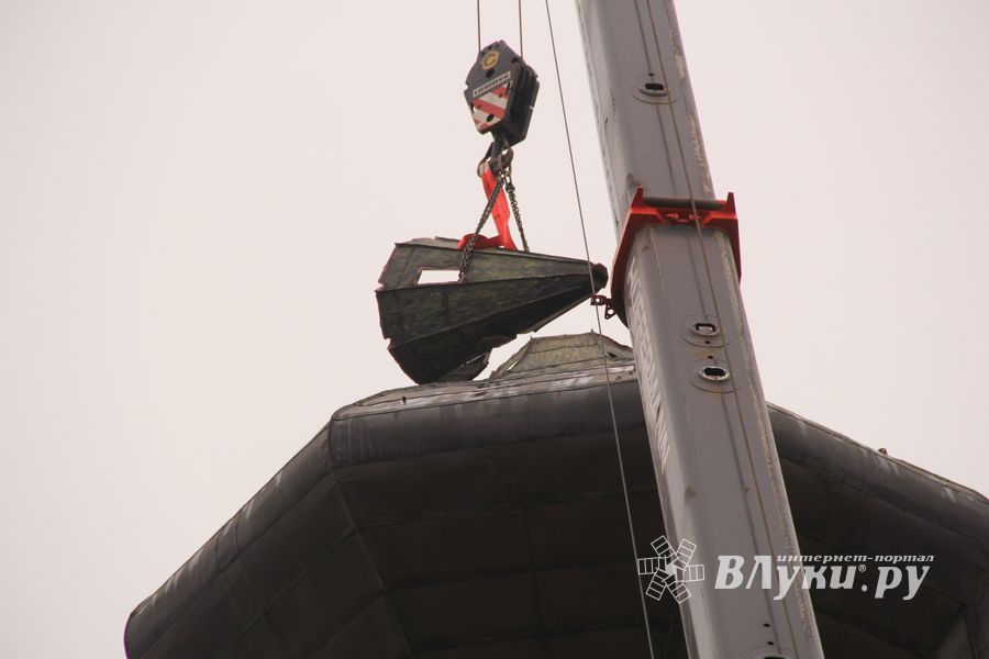 Новая глава-луковица появится на Свято-Вознесенском соборе в Великих Луках (ФОТО)