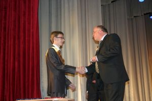 В ДК ЛК прошло награждение медалистов