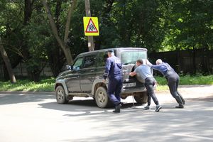 ДТП с фурой на Гагарина (ФОТО)