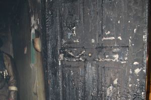 В Великих Луках на проспекте Гагарина загорелась квартира (фото)