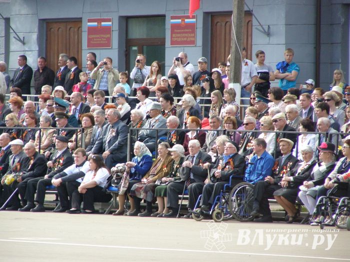 9 мая. Парад ( II часть), шествие, салют