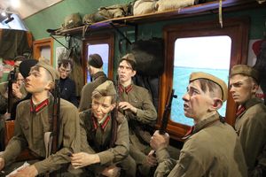 В Великих Луках работает инсталляция «Поезд Победы» (ФОТО)