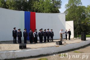 В День 70-летия со дня основания Псковской области Велики Луки посетила делегация из Эстонии 