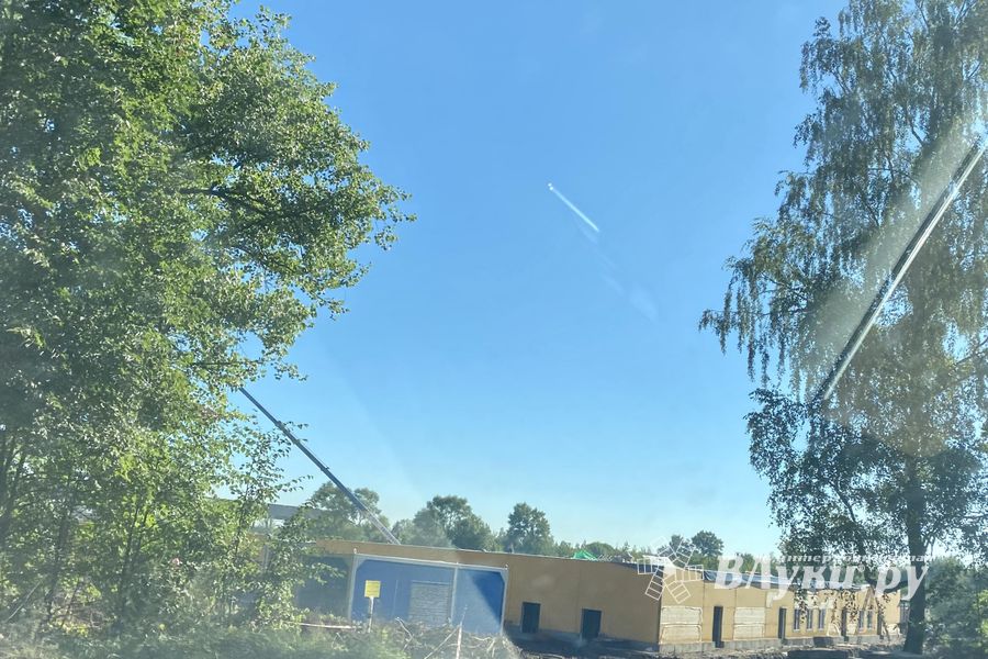 Будущий госпиталь «обзавелся» стенами (ФОТО)