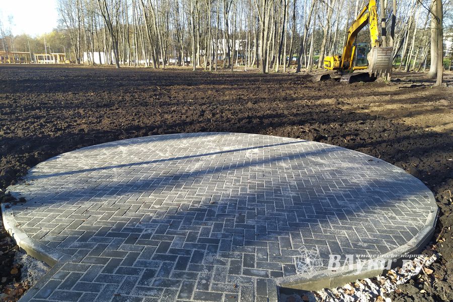 В парке «Петровском» появились перголы (ФОТО)